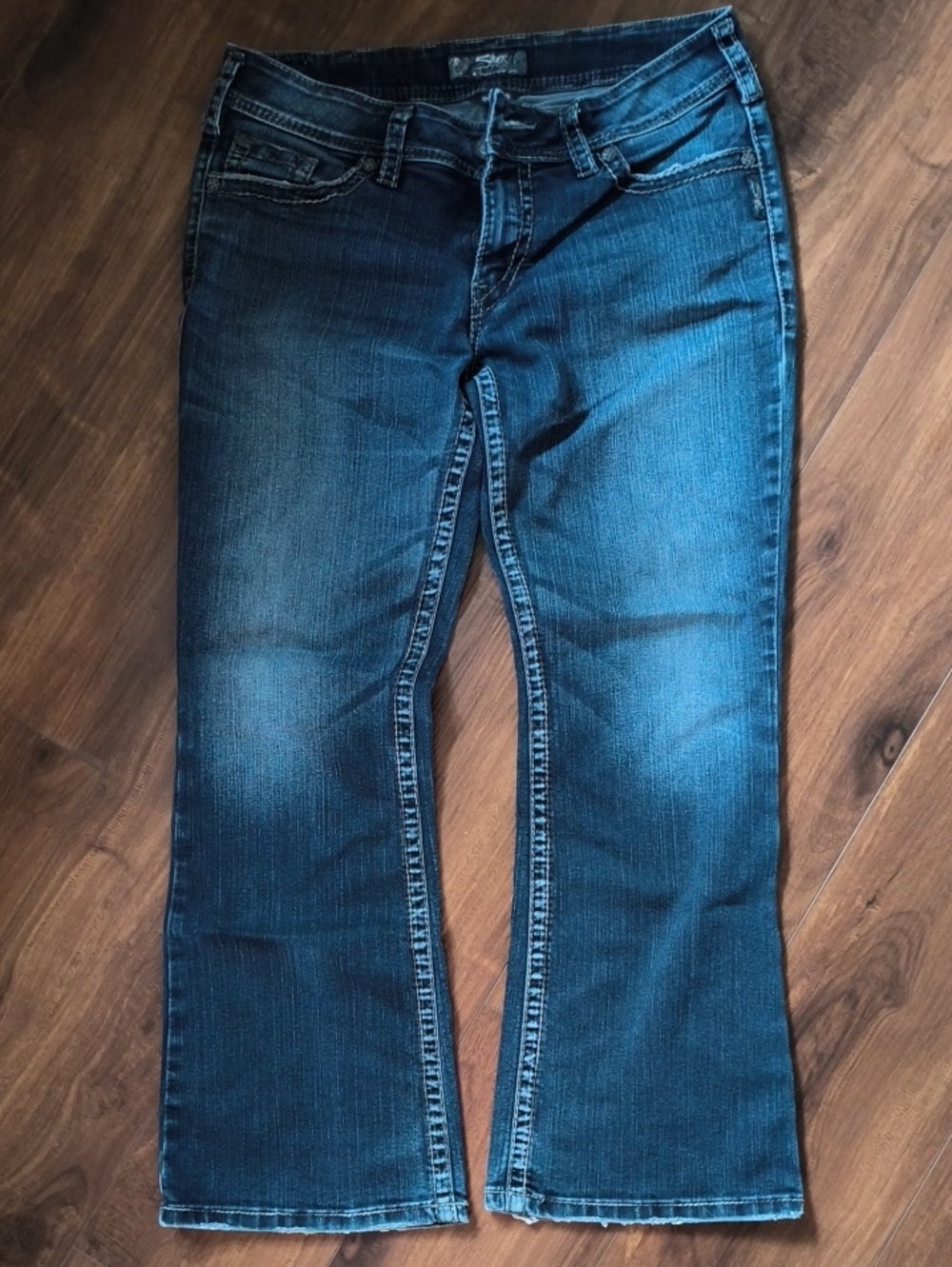 Silver Jeans Dark Blue Flare Jeans